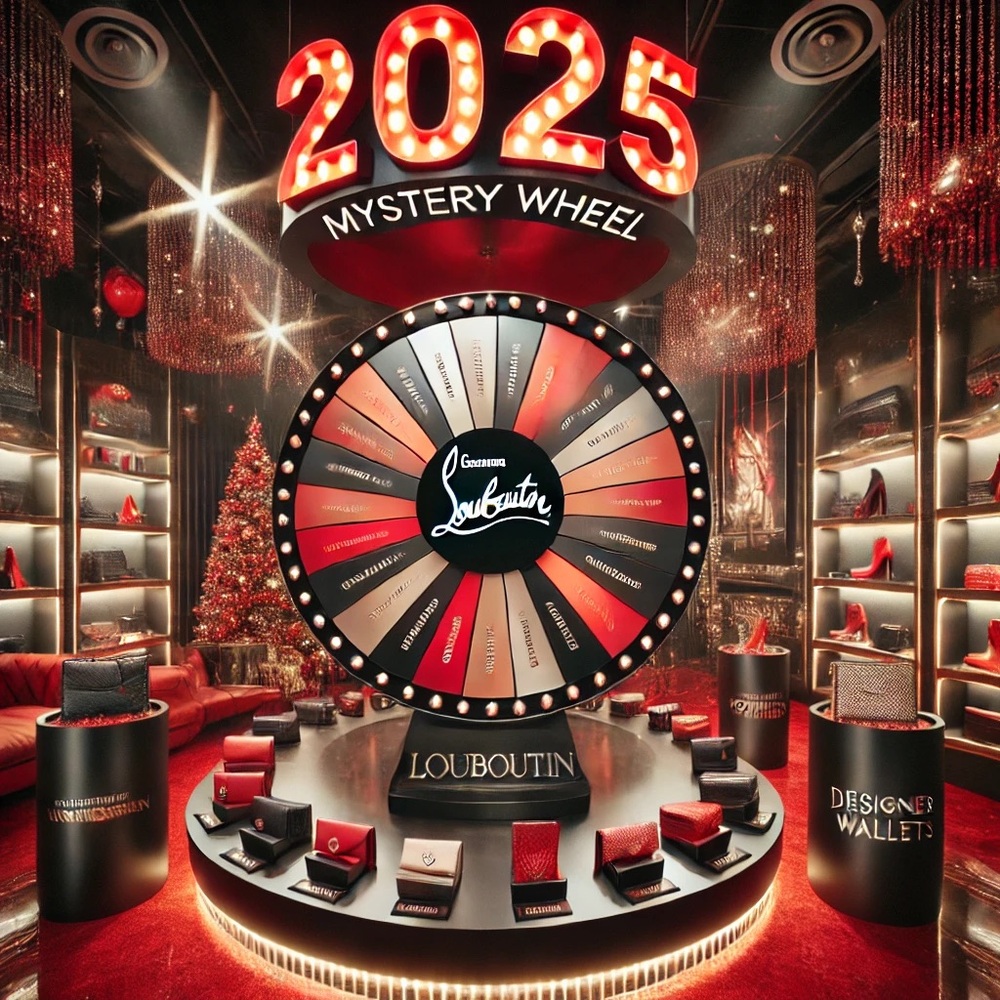 🎉🦄TWIXMAS WEEK MYSTERY WHEEL GAME GREAT PRIZES CHANCE TO WIN LOUBOUTIN WALLETS